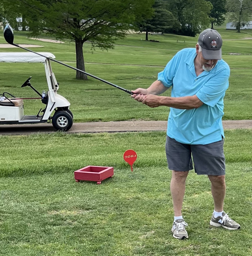 Avid golfer Bill Buch post surgery