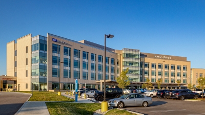 Front of Barnes-Jewish Hospital